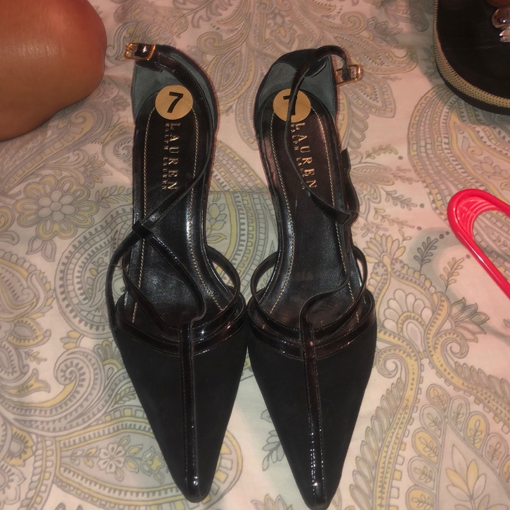 Black heels
